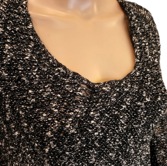 Helmut Lang linen blend knit sweater, stretchy - Picture 2 of 15